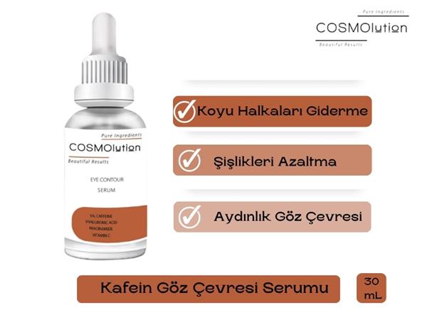 Torbalanma Karşıtı,Kafein Göz Altı Serumu 30 mL